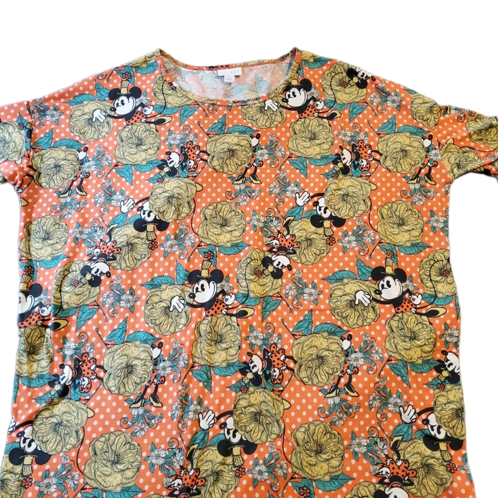Lularoe Minnie mouse Irma short